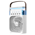Spray humidifier fan