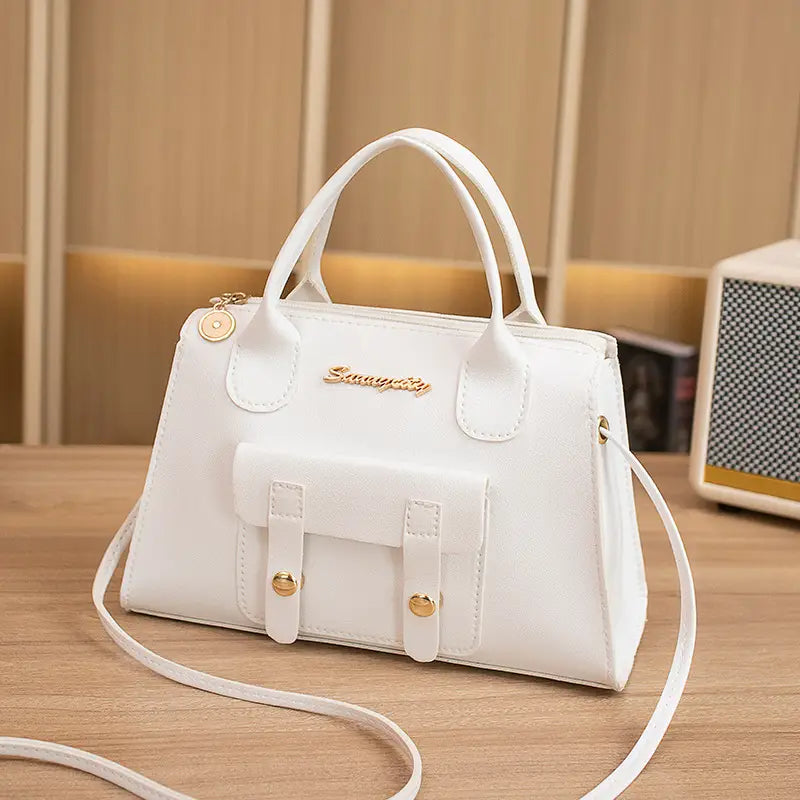 Black Korean Style Women's Shoulder Bag 2023