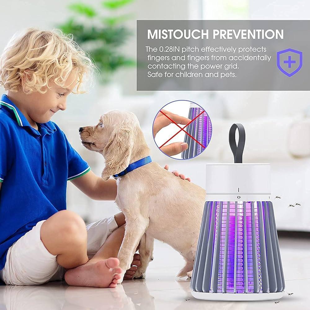 *Product Name*: USB Mosquito Killer Lamp White ABS Rechargeable