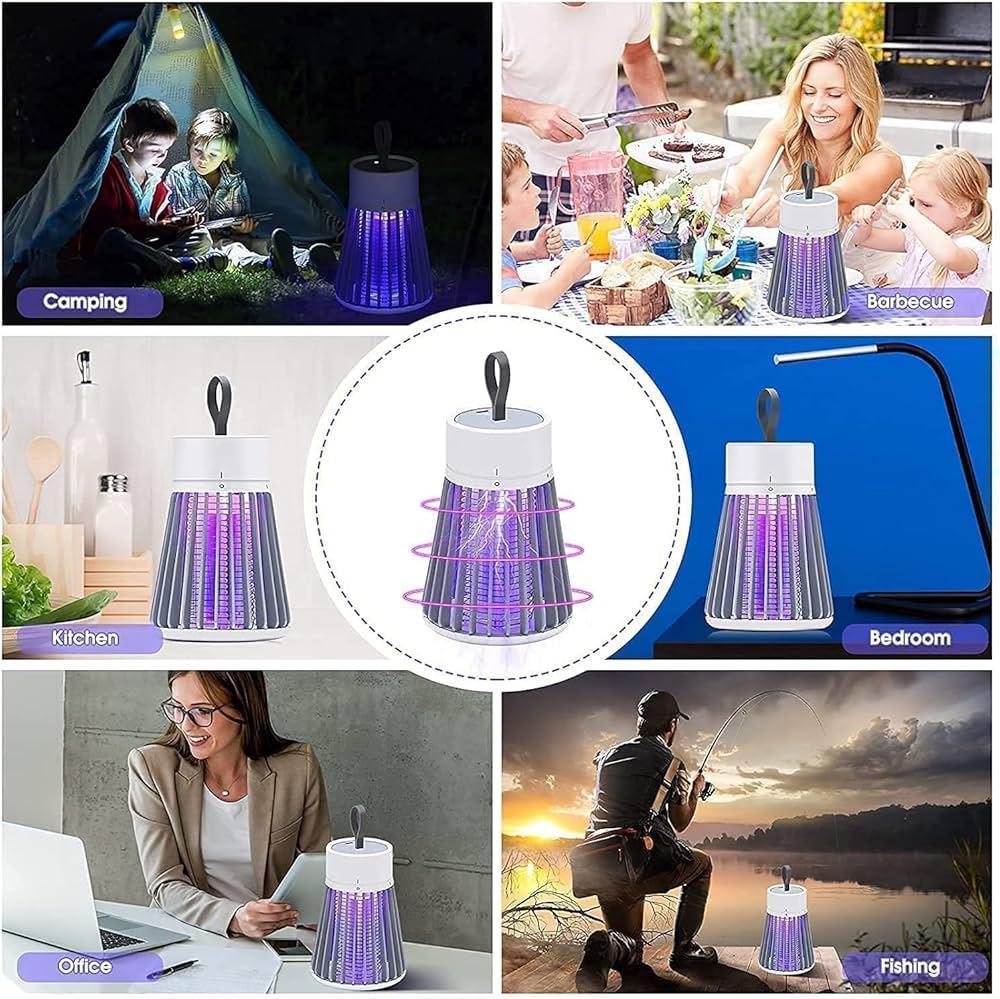 *Product Name*: USB Mosquito Killer Lamp White ABS Rechargeable