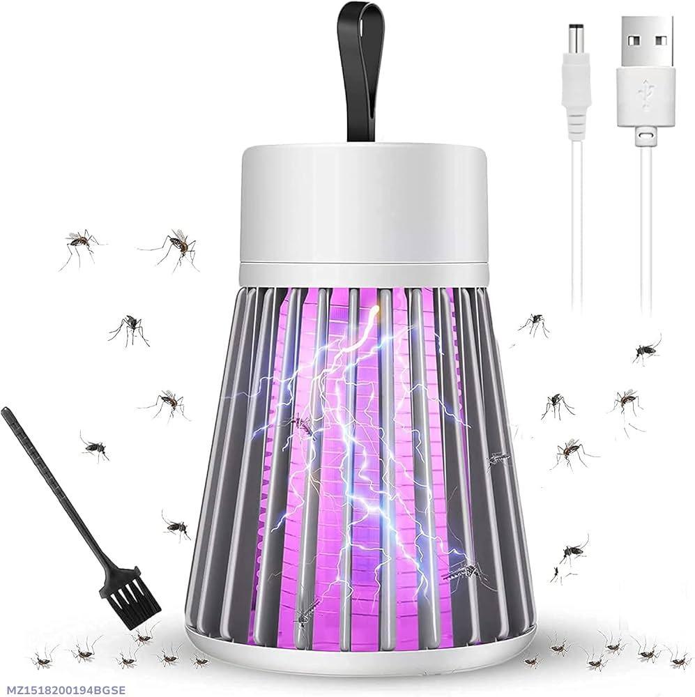 *Product Name*: USB Mosquito Killer Lamp White ABS Rechargeable