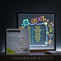 *Product Name*: DIY Acrylic LED Writing Board with Glow & Neon Effects