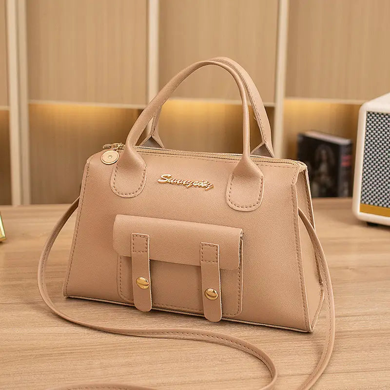 Black Korean Style Women's Shoulder Bag 2023