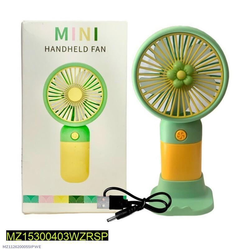 *Product Name*: Mini Portable Fan 1.5W Fast Charge Multicolor