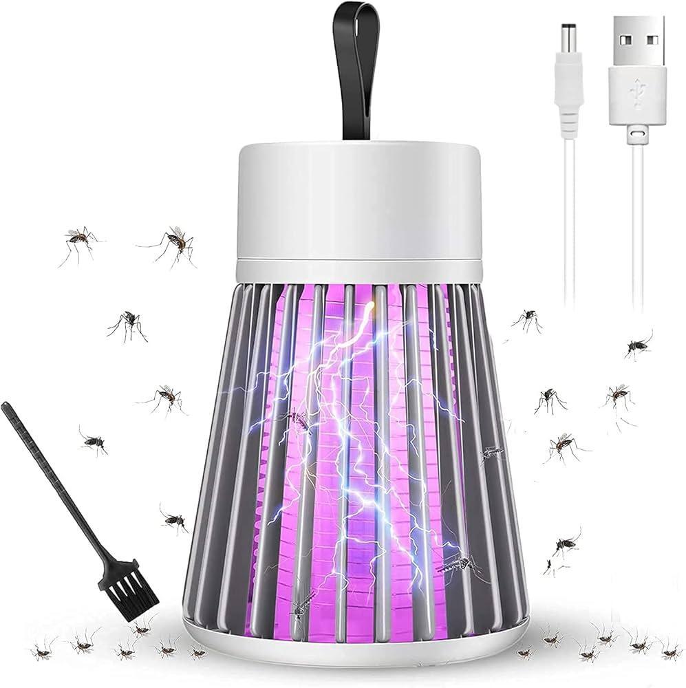 *Product Name*: USB Mosquito Killer Lamp White ABS Rechargeable