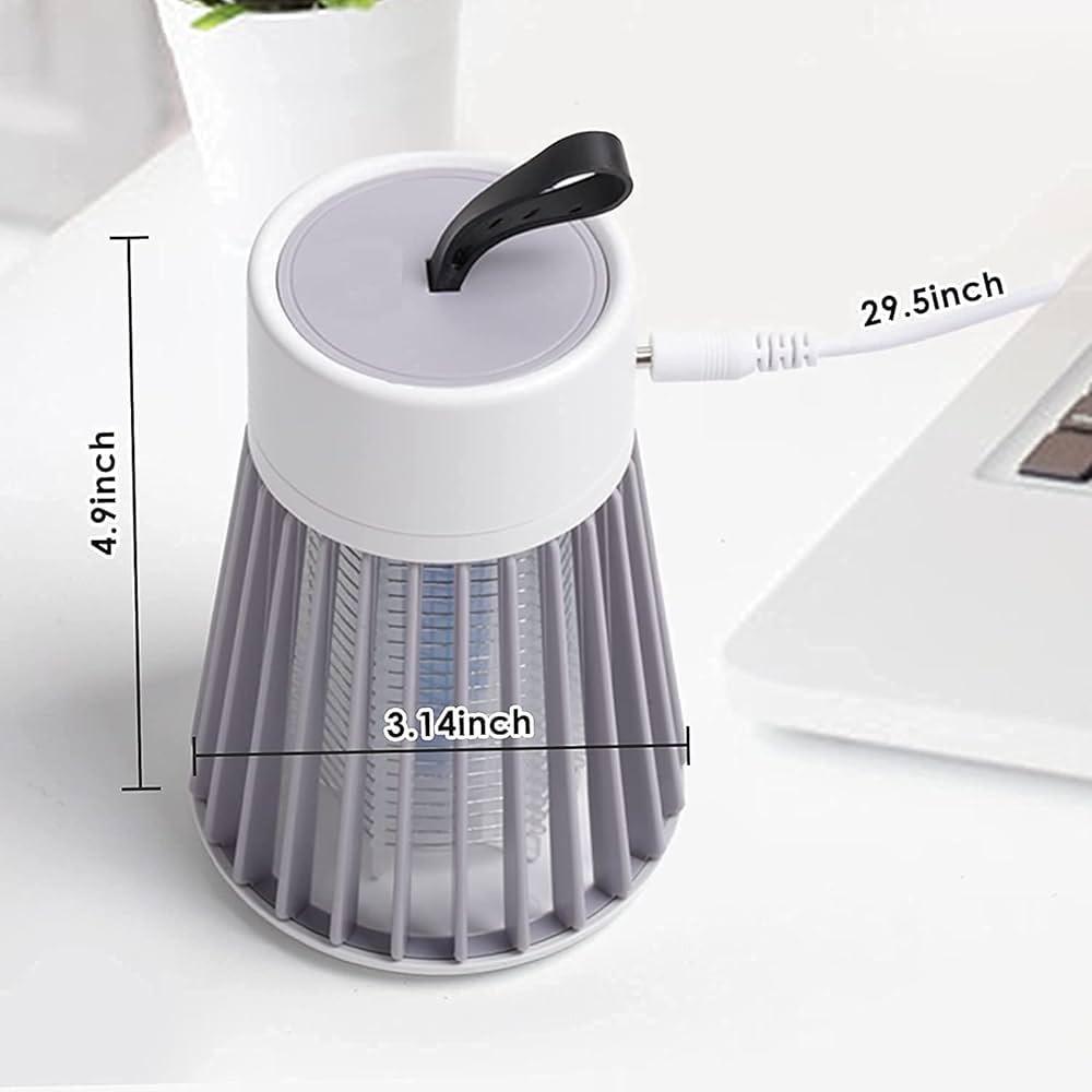 *Product Name*: USB Mosquito Killer Lamp White ABS Rechargeable
