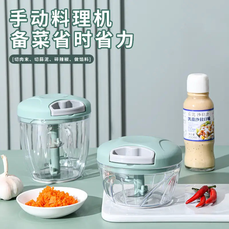 Garlic Pounding Machine Green 12.5cm