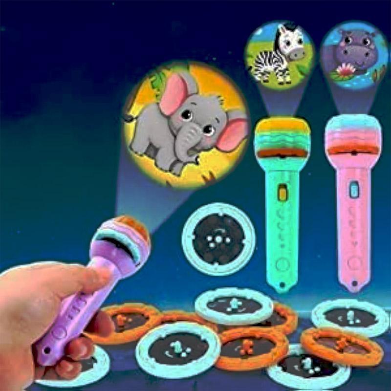 *Product Name*: HD Projection Flashlight for Kids Wall Projection 90°